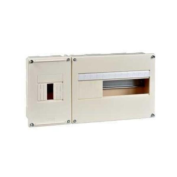 CAJA EMPOTRAR PRAGMA BASIC CON 4+12 MÓDULOS ICP+24