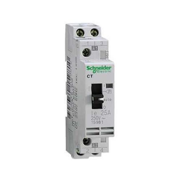 CONTACTOR MANUAL 25A 2 NA 230/240V AC