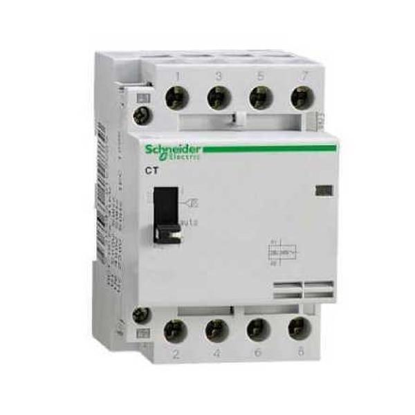 CONTACTOR MANUAL 40A 4 NA 230/240V AC