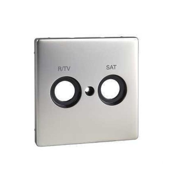 TAPA R/TV-SAT ARTEC ACERO