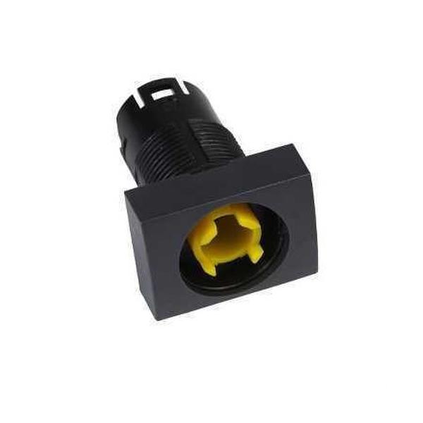 CABEZA SELECTOR LUMINOSO DIÁMETRO 16 CON 2 FIJAS RECTANGULAR SIN MANETA