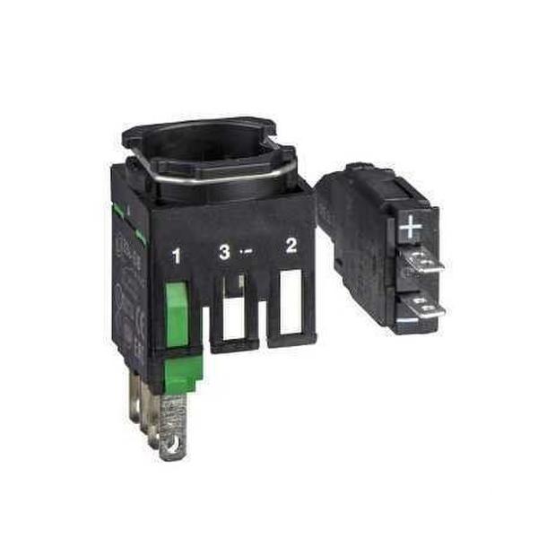 CUERPO PULSADOR DIÁMETRO 16 3-24V 1 NA DIRECTA