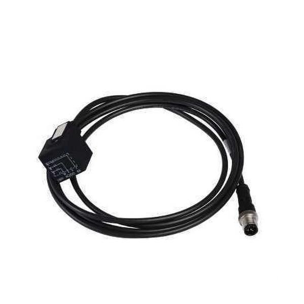 PROLONGADOR DIN 43650A-M12 MACHO RECTO 2m