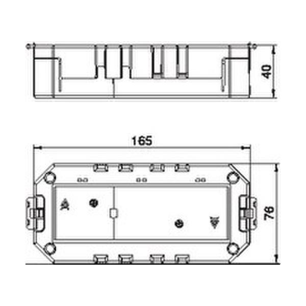 CUBETA PORTAMECANISMOS MDL.45 MT3/45/2-1