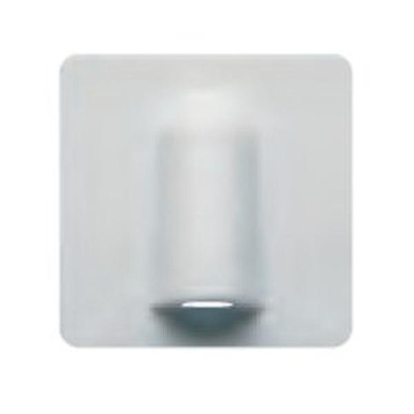 SALIDA CABLE TAPA ANCHA CON BRIDA DE SUJECIÓN HASTA 8mm DE DIÁMETRO EN BEIGE