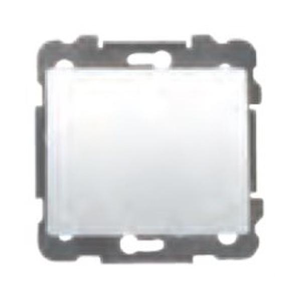 TAPA CIEGA SERIE IRIS EN NEGRO ANTRACITA