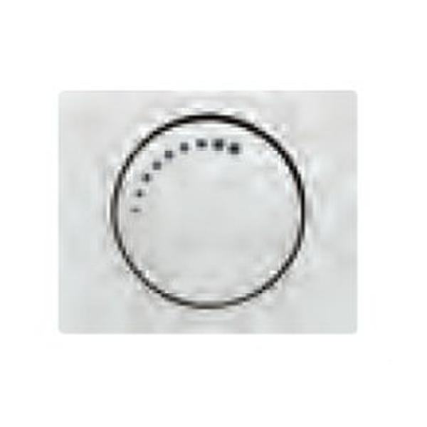 TAPA Y BOTN POTENCIMETRO SERIE IRIS EN NEGRO ANTRACITA