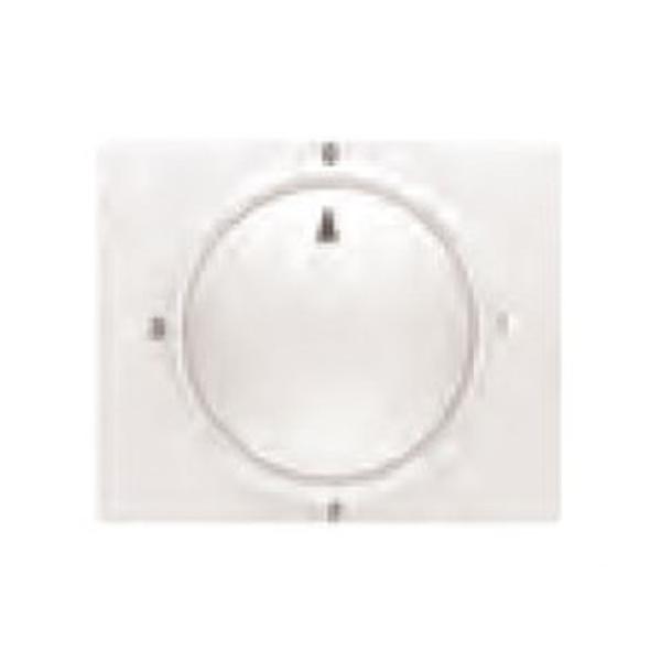 TAPA Y BOTN CONMUTADOR ROTATIVO SERIE IRIS EN NEGRO ANTRACITA