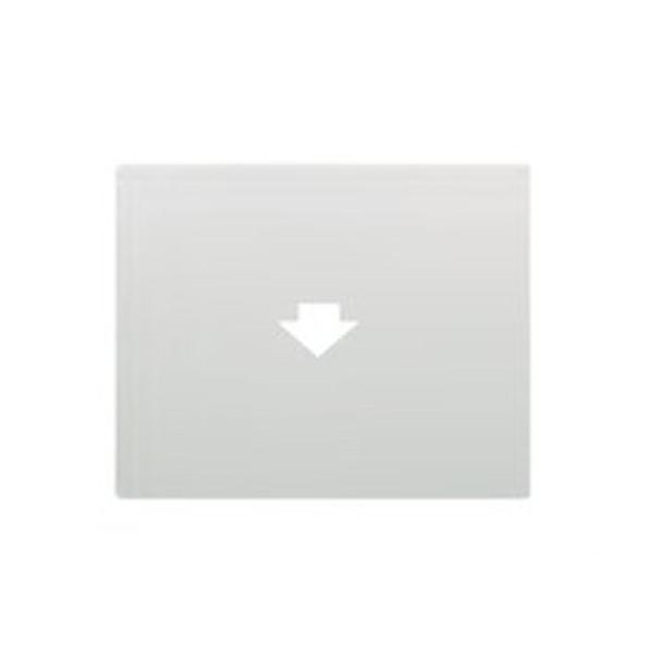 PLACA TARJETERO TEMPORIZADO SERIE IRIS EN NEGRO ANTRACITA