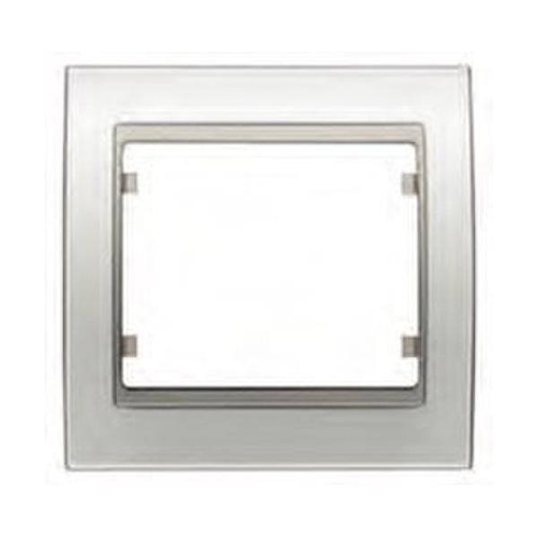 MARCO 4 ELS.HORIZ.ZAMAK S.MEGA BL.PERLA