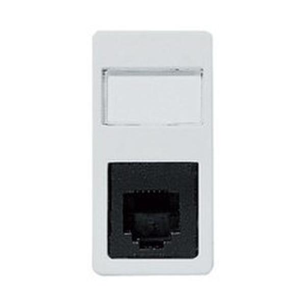 TOMA TELÉFONO CON 4-6 CONTACTOS STYLO BLANCO ALPINO