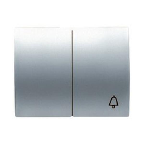 TECLA DOBLE PULSADOR+CONMUTADOR OLAS ARENA