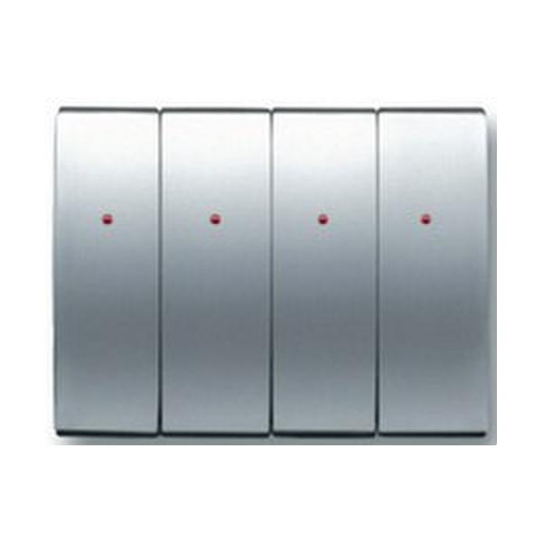 TECLA RF 4 CANAL C/CONECTOR TITANIO