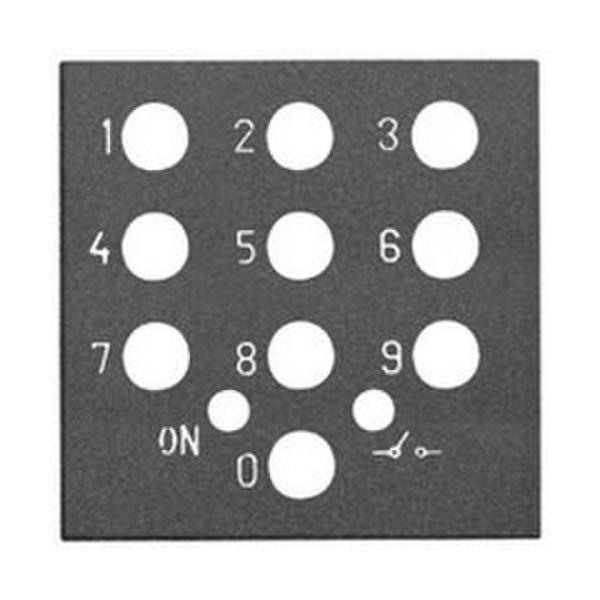 TAPA TECLADO CODIFICADO ZENIT BL