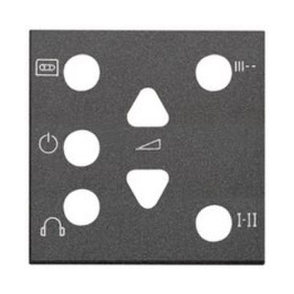 TAPA MANDO ESTEREO 2 CANALES ZENIT PT