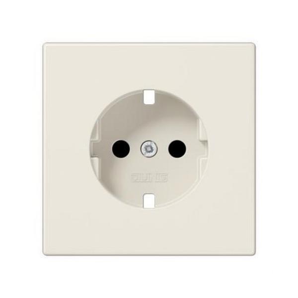 CAZOLETA BASE ENCHUFE SCHUKO® PROTECCIÓN BLANCO MARFIL