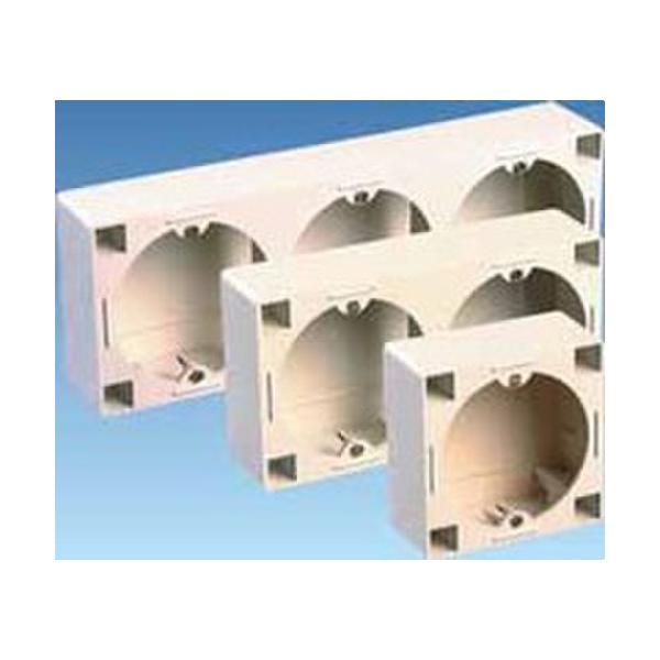 ZOCALO SUPERFICIE 2 ELEM.152x80x37mm BL.