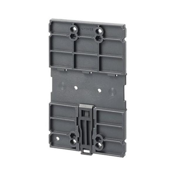 PLACA MONTAJE CARRIL DIN 35mm 3 POLOS