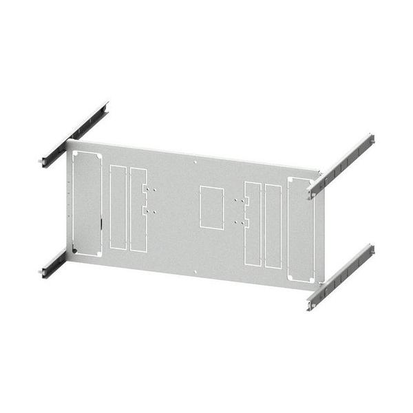 PLACA DE MONTAJE. INTERRUPTOR SENTRON 3VT3 630A 4 POLOS 250x600x400mm