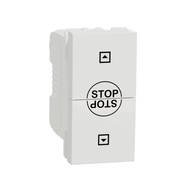 INTERRUPTOR DE PERSIANA 10A 1m BLANCO POLAR