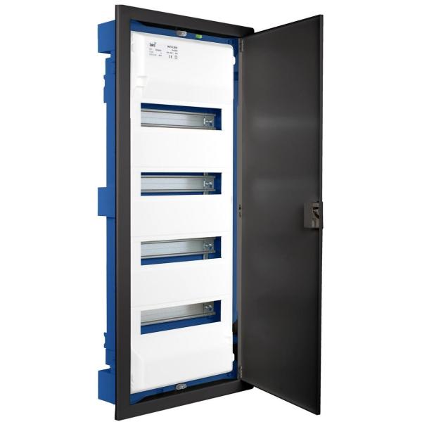 CAJA DISTR.EMP.TAB.HUECO 56 EL.FIJ.MEDIANTE GARRAS MET.GF.