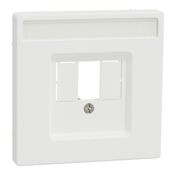 TAPA CONECTOR MULTIMEDIA D-LIFE BLANCO MATE