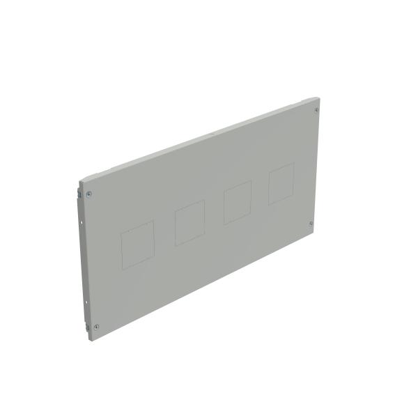 Tapa cubrebornas XL³ 4000 para 1 a 3 DPX³ 125 HP - pos. vertical - 24mod