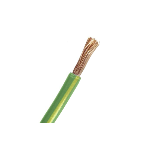 CABLE LISTIN LIBRE HALOGENOS 6mm. AMARILLO/VERDE