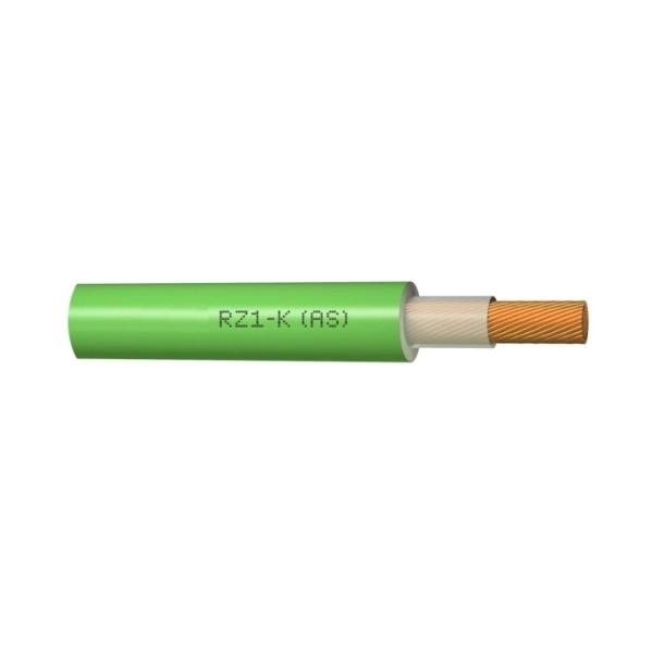 MANGUERA LIBRE HALOGENOS 1kv. 1x10mm. VERDE RZ1-K (bobina)