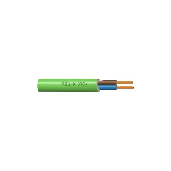 MANGUERA LIBRE HALOGENOS 1kv. 2x1,5mm. VERDE RZ1-K (bobina)