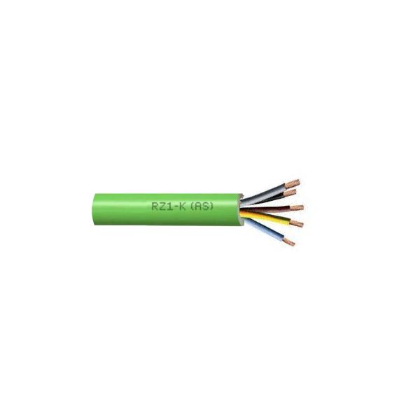 MANGUERA LIBRE HALOGENOS 1kv. 5G1,5mm.  VERDE  RZ1-K (bobina)