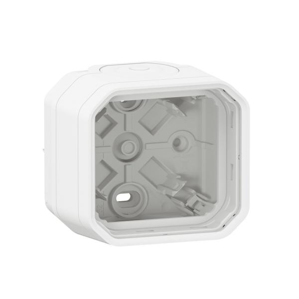 CAJA CON MEMBRANAS PLEXO MODULAR, 1 ELEMENTO, BLANCO