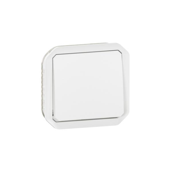 CONMUTADOR PLEXO MODULAR, 10AX, BLANCO