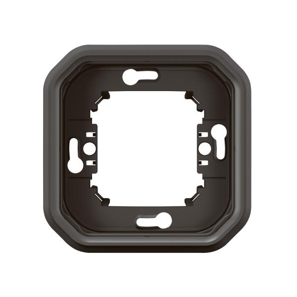 Marco de empotrar Plexo modular - 1 elemento - Antracita
