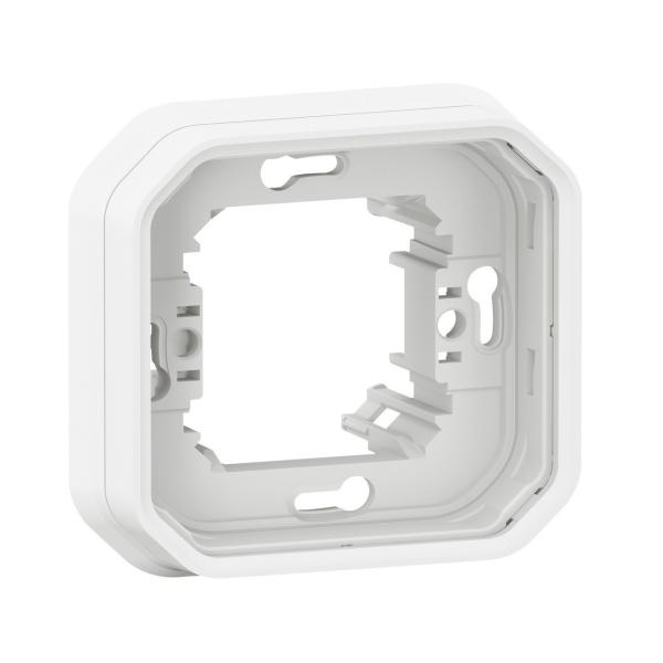 MARCO DE EMPOTRAR PLEXO MODULAR, 1 ELEMENTO, BLANCO