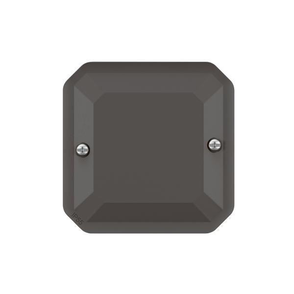 Tapa ciega Plexo modular - Antracita
