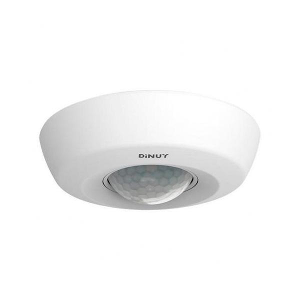 DETECTOR MOVIMIENTO Y PRESENCIA DE SUPERFICIE EN TECHO 360º BLANCO