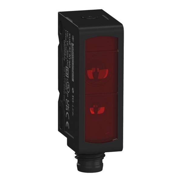 SENSOR FOTOELÉCTRICO XUM8, BGS, LÁSER, SN 150mm, IO-LINK, CONECTOR M8