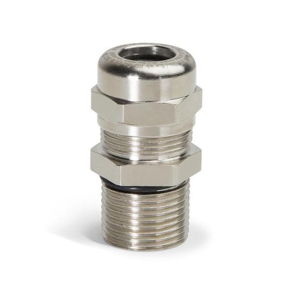PRENSAESTOPAS OCTANS 3/4" NPT LATÓN NIQUELADO EX E II/EX TD-EX D IIC