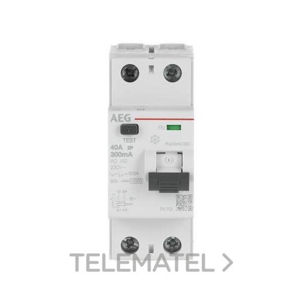 INTERRUPTOR DIFERENCIAL FN 2P 40A 300mA AC