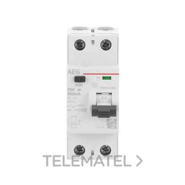 INTERRUPTOR DIFERENCIAL FN 2P 25A 300mA AC
