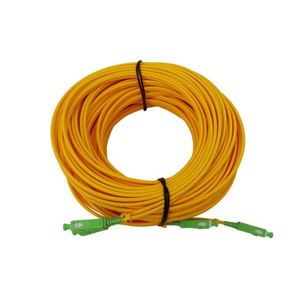 LATIGUILLO DUPLEX FIBRA ÓPTICA SM INTERIOR LSFH DCA SC/APC 30m