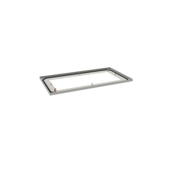 PLACA INFERIOR PASACABLES ABIERTA QUADRO EVO 700x400mm