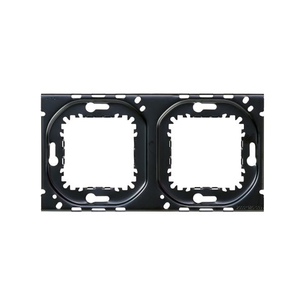 Bastidor 2 Elementos negro Simon 270