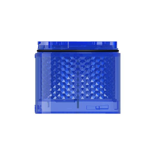 Unidad luminosa, Harmony XVB7, azul, Ø70mm, intermitente, lente de color