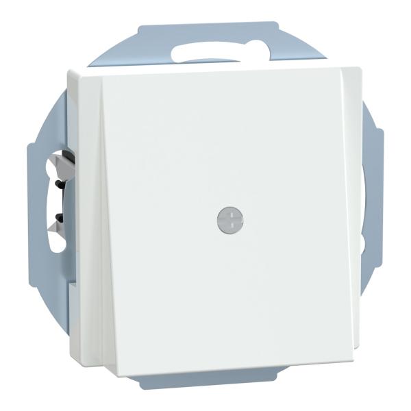 SALIDA DE CABLE COMPLETA SYSTEM M BLANCO ACTIVO