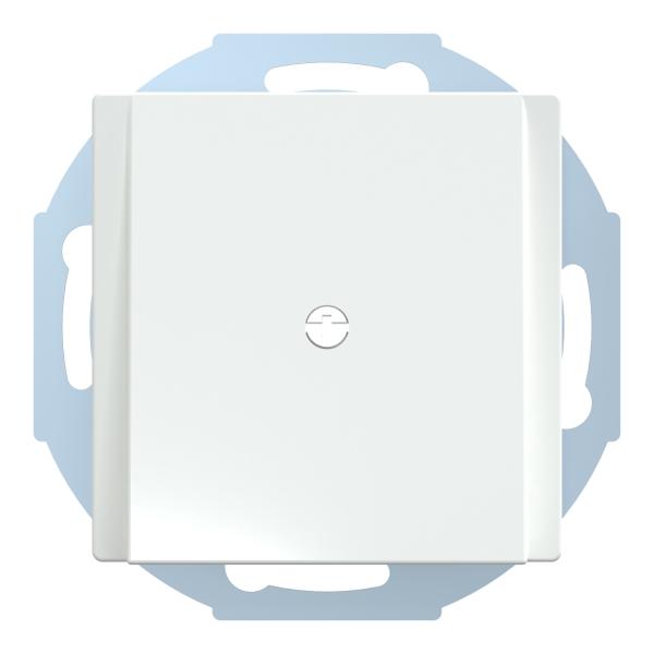 Salida de cable, blanco activo, brillo, Merten System M