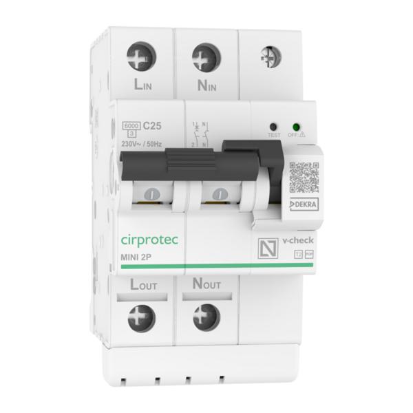 PROTECTOR CONTRA SBT.COMBI.(UNE-EN IEC 63052)(P+T)IGA 25A 2 15kA MONO 3 MOD.